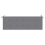 3-Sitzer Gartenbank massives Eukalyptusholz und Kissen 150 cm von , Gartenbänke - Ref: Foro24-3060997, Preis: 194,65 €, Rabat...