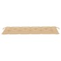 Solid eucalyptus wood 3-seater garden bench with cushion, 150 cm by , garden benches - Ref: Foro24-3061014, Price: 203,63 €, ...