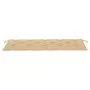 Solid eucalyptus wood 3-seater garden bench with cushion, 150 cm by , garden benches - Ref: Foro24-3061014, Price: 199,88 €, ...