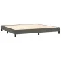 Box spring bed with mattress and LED dark gray velvet 200x200 cm by , Beds and slatted bases - Ref: Foro24-3134424, Price: 54...