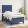 Boxspringbett mit blauer Stoffmatratze 80x200 cm von , Betten und Lattenroste - Ref: Foro24-3141735, Preis: 347,58 €, Rabatt: %