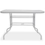 Garten-Essset 8-teilig aus Stahl und grauem Textilene von vidaXL, Gartensets - Ref: Foro24-43786, Preis: 324,26 €, Rabatt: %