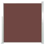 Retractable side awning 140x300 cm brown by , Umbrellas - Ref: Foro24-45358, Price: 87,30 €, Discount: %
