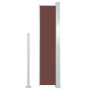 Retractable side awning 140x300 cm brown by , Umbrellas - Ref: Foro24-45358, Price: 87,30 €, Discount: %