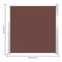 Einziehbare Seitenmarkise 140x300 cm braun von , Sonnenschirme - Ref: Foro24-45358, Preis: 85,34 €, Rabatt: %