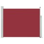 Retractable red garden side awning 140x500 cm by , Umbrellas - Ref: Foro24-48397, Price: 92,21 €, Discount: %