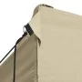 Professional folding tent with 3 cream-colored steel walls 3x4m by , Tents and gazebos - Ref: Foro24-48893, Price: 155,58 €, ...