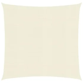 Cream HDPE sail shade 160 g/m² 4x4 m by , Umbrellas - Ref: Foro24-311166, Price: 38,88 €, Discount: %
