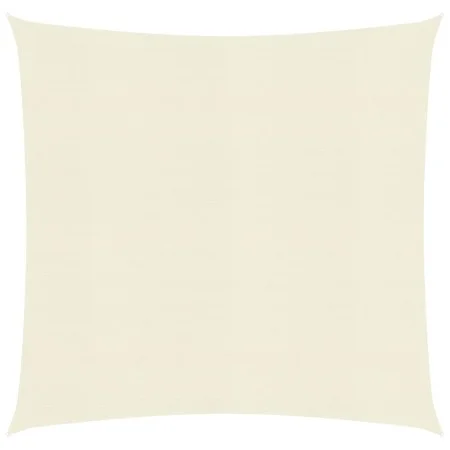 Cream HDPE sail shade 160 g/m² 4x4 m by , Umbrellas - Ref: Foro24-311166, Price: 38,88 €, Discount: %