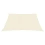 Cremefarbene HDPE-Segelmarkise 160 g/m² 4x4 m von , Sonnenschirme - Ref: Foro24-311166, Preis: 38,88 €, Rabatt: %