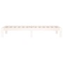 Estructura de cama madera maciza individual blanco 75x190 cm de , Camas y somieres - Ref: Foro24-810326, Precio: 73,64 €