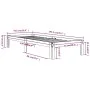 Weißer Einzelbettrahmen aus Massivholz, 75 x 190 cm von , Betten und Lattenroste - Ref: Foro24-810326, Preis: 73,70 €, Rabatt: %