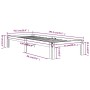 Weißer Einzelbettrahmen aus Massivholz, 75 x 190 cm von , Betten und Lattenroste - Ref: Foro24-810326, Preis: 73,70 €, Rabatt: %