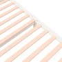 Small double bed frame white solid wood 120x190cm by , Beds and slatted bases - Ref: Foro24-814920, Price: 134,79 €, Discount: %