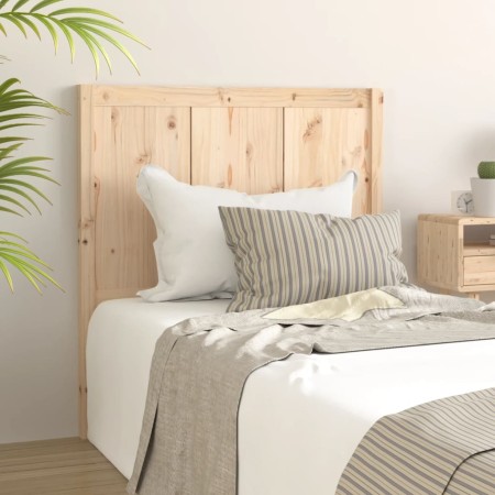 Bettkopfteil aus massivem Kiefernholz, 80,5 x 4 x 100 cm von , Kopf- und Fußteile - Ref: Foro24-818065, Preis: 54,09 €, Rabat...