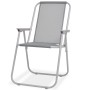 Garten-Essset 8-teilig aus Stahl und grauem Textilene von vidaXL, Gartensets - Ref: Foro24-43786, Preis: 324,26 €, Rabatt: %
