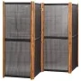 Black 4-panel room divider screen 280x180 cm by , Room dividers - Ref: Foro24-319180, Price: 139,25 €, Discount: %