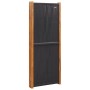 Black 4-panel room divider screen 280x180 cm by , Room dividers - Ref: Foro24-319180, Price: 142,21 €, Discount: %