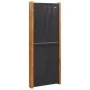 Black 4-panel room divider screen 280x180 cm by , Room dividers - Ref: Foro24-319180, Price: 139,25 €, Discount: %