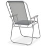 Garten-Essset 8-teilig aus Stahl und grauem Textilene von vidaXL, Gartensets - Ref: Foro24-43786, Preis: 324,26 €, Rabatt: %