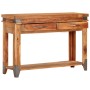Mesa consola de madera maciza de acacia 110x34x74 cm de vidaXL, Mesitas de noche - Ref: Foro24-338469, Precio: 173,36 €, Desc...