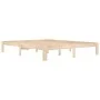 Bettgestell aus massivem Kiefernholz, 160 x 200 cm von , Betten und Lattenroste - Ref: Foro24-810375, Preis: 97,43 €, Rabatt: %