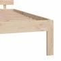 Bettgestell aus massivem Kiefernholz, 200 x 200 cm von , Betten und Lattenroste - Ref: Foro24-810515, Preis: 163,68 €, Rabatt: %