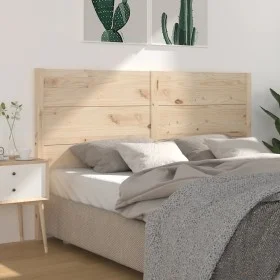 Kopfteil aus massivem Kiefernholz, 166 x 4 x 100 cm von , Kopf- und Fußteile - Ref: Foro24-818730, Preis: 81,20 €, Rabatt: %