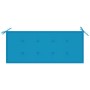 2-Sitzer-Gartenbank aus massivem Eukalyptusholz und Kissen 120 cm von , Gartenbänke - Ref: Foro24-3060973, Preis: 188,12 €, R...