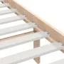 Solid pine wood bed frame 140x190 cm by , Beds and slatted bases - Ref: Foro24-3101003, Price: 121,97 €, Discount: %