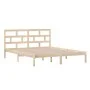 Bettgestell aus massivem Kiefernholz, 160 x 200 cm von , Betten und Lattenroste - Ref: Foro24-3101228, Preis: 128,84 €, Rabat...