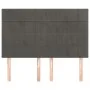Kopfteile 4 Einheiten dunkelgrauer Samt 72x5x78/88 cm von , Kopf- und Fußteile - Ref: Foro24-3116381, Preis: 97,73 €, Rabatt: %