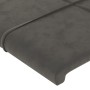 Kopfteile 4 Einheiten dunkelgrauer Samt 72x5x78/88 cm von , Kopf- und Fußteile - Ref: Foro24-3116381, Preis: 94,89 €, Rabatt: %