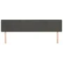 Kopfteil aus dunkelgrauem Samt, 163 x 16 x 78/88 cm von , Kopf- und Fußteile - Ref: Foro24-3118823, Preis: 81,90 €, Rabatt: %