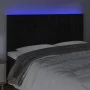 Black velvet headboard with LED lights 160x5x118/128 cm by , Headboards and footboards - Ref: Foro24-3122480, Price: 127,17 €...