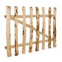 Zauntor aus Haselnussholz, 100 x 60 cm von vidaXL, Gartentore - Ref: Foro24-142589, Preis: 53,99 €, Rabatt: %