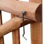 Gate for fence 100x120cm hazel wood treated by vidaXL, garden gates - Ref: Foro24-142597, Price: 108,33 €, Discount: %
