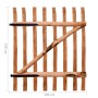 Zauntür 100x120cm imprägniertes Haselholz von vidaXL, Gartentore - Ref: Foro24-142597, Preis: 108,33 €, Rabatt: %
