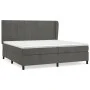 Boxspringbett mit dunkelgrauer Samtmatratze 200x200 cm von , Betten und Lattenroste - Ref: Foro24-3129232, Preis: 614,83 €, R...