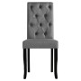 Esszimmerstühle 2 Einheiten dunkelgrauer Stoff von vidaXL, Essstühle - Ref: Foro24-245514, Preis: 168,17 €, Rabatt: %
