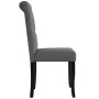 Esszimmerstühle 2 Einheiten dunkelgrauer Stoff von vidaXL, Essstühle - Ref: Foro24-245514, Preis: 168,17 €, Rabatt: %