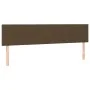 Box spring bed with dark brown fabric mattress 200x200 cm by , Beds and slatted bases - Ref: Foro24-3140644, Price: 584,28 €,...