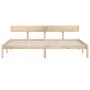 Bettgestell aus massivem Kiefernholz, 180 x 200 cm von , Betten und Lattenroste - Ref: Foro24-810162, Preis: 127,67 €, Rabatt: %