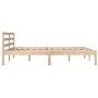 Bettgestell aus massivem Kiefernholz, 140 x 190 cm von , Betten und Lattenroste - Ref: Foro24-810410, Preis: 97,60 €, Rabatt: %