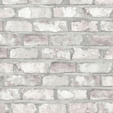 DUTCH WALLCOVERINGS Weißes Ziegelwandpapier EW3104 von DUTCH WALLCOVERINGS, Bemaltes Papier - Ref: Foro24-422378, Preis: 28,3...