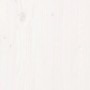 Solid white pine wood bed headboard 105.5x4x100 cm by , Headboards and footboards - Ref: Foro24-817926, Price: 60,91 €, Disco...