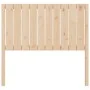 Bettkopfteil aus massivem Kiefernholz, 105,5 x 4 x 100 cm von , Kopf- und Fußteile - Ref: Foro24-818855, Preis: 57,74 €, Raba...