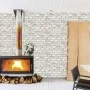 DUTCH WALLCOVERINGS Weißes Ziegelwandpapier EW3104 von DUTCH WALLCOVERINGS, Bemaltes Papier - Ref: Foro24-422378, Preis: 28,3...