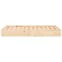 Solid wood bed frame 100x200 cm by , Beds and slatted bases - Ref: Foro24-820052, Price: 95,49 €, Discount: %