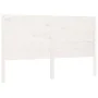 Kopfteil aus massivem weißem Kiefernholz, 141 x 4 x 100 cm von , Kopf- und Fußteile - Ref: Foro24-818716, Preis: 100,09 €, Ra...
